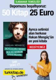 50 Kitap 25 Euro - Depomuzu Boşaltıyoruz - Hakan Mengüç'ün Kitabı Hediye